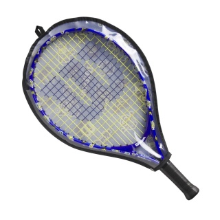Wilson Kinder-Tennisschläger Minions 3.0 19in (2-4 Jahre) 2024 blau - besaitet -